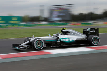 Formula One - F1 - Mexican F1 Grand Prix - Mexico City, Mexico - 28/10/16 - Mercedes' Nico Rosberg of Germany during the first practice session. REUTERS/Henry Romero