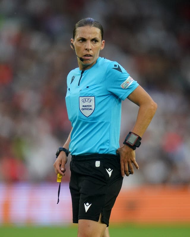 Stephanie Frappart is one of three female officials selected for the finals in Qatar 