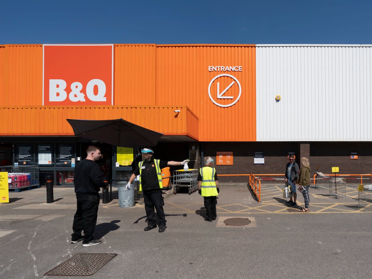 An advert for a radiator cover on B&Q’s retail website diy.com sparked backlash online, after a shopper noticed two ‘white supremacy’ books in an accompanying visual   (Getty Images)