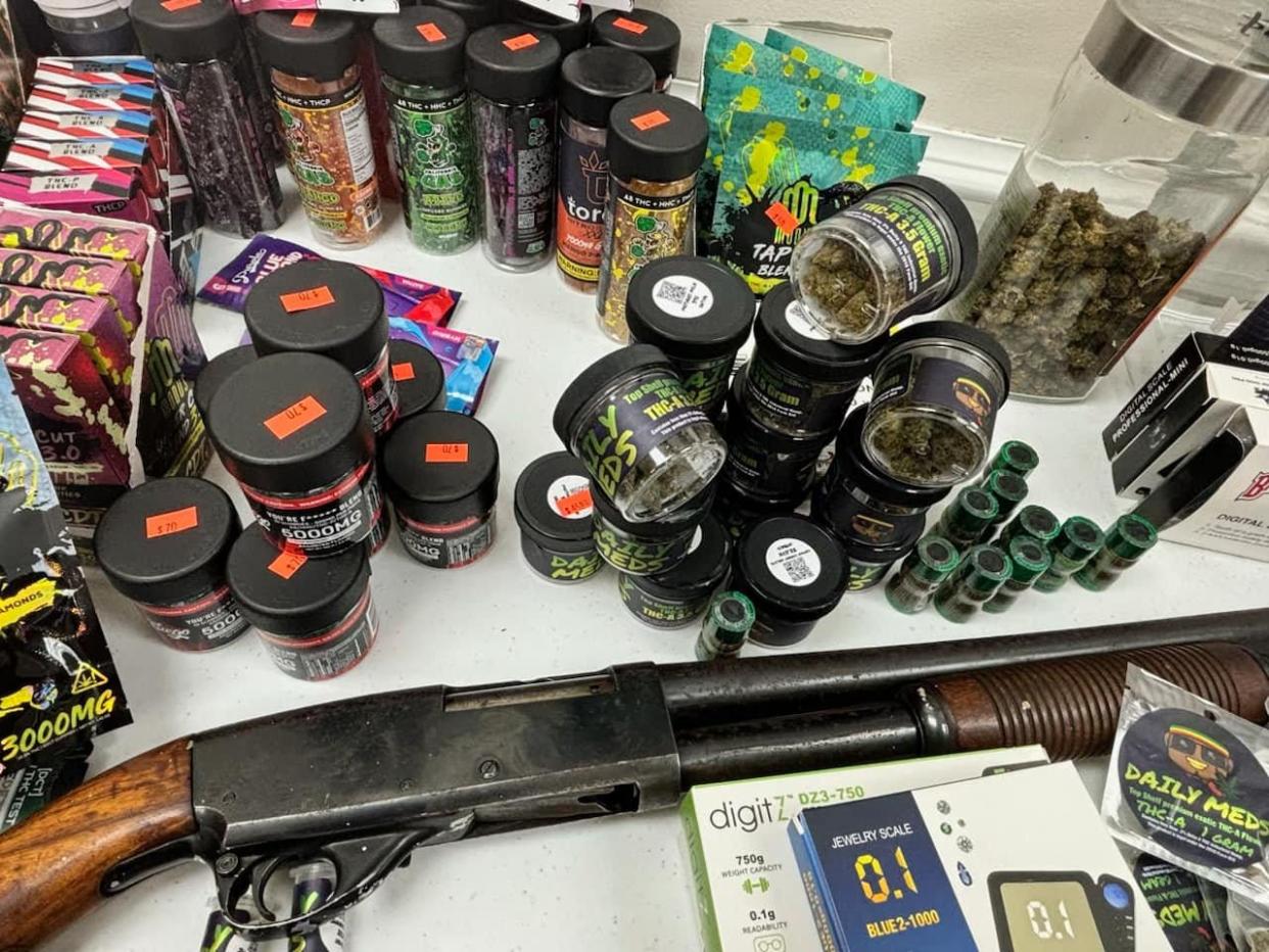 Wrens Police Department has arrested one man and seized thousands of pieces of evidence after serving a search warrant at a vape and tobacco store investigators say was selling marijuana and other illegal substances.