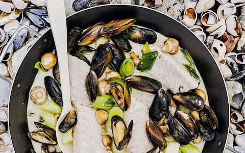 Normandy fish stew - Credit: HAARALA HAMILTON