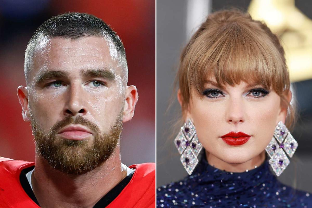 Taylor Swift Leaves With Travis Kelce Post Game Of Course She Accepted Invite Source Says