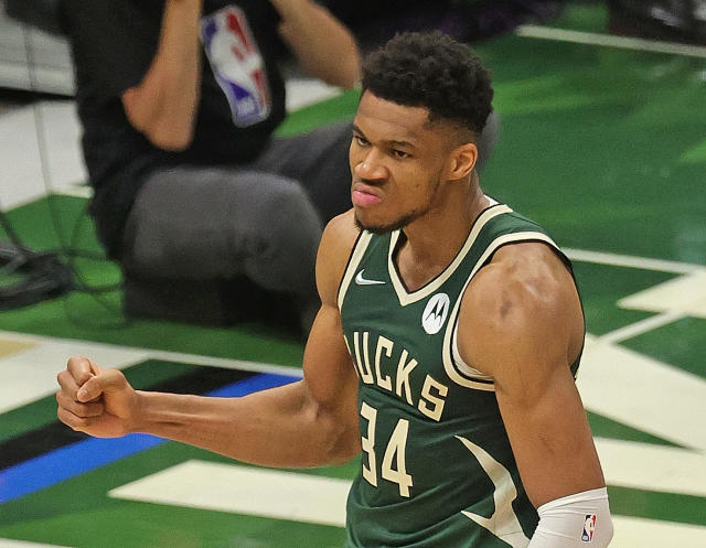 Bucks' Giannis Antetokounmpo passes Michael Jordan for most career  triple-doubles