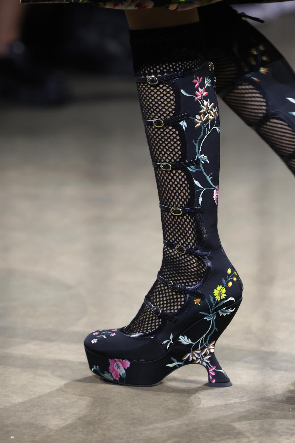 Christian Dior’s buckled Mary Janes for spring summer ’23. - Credit: Getty Images