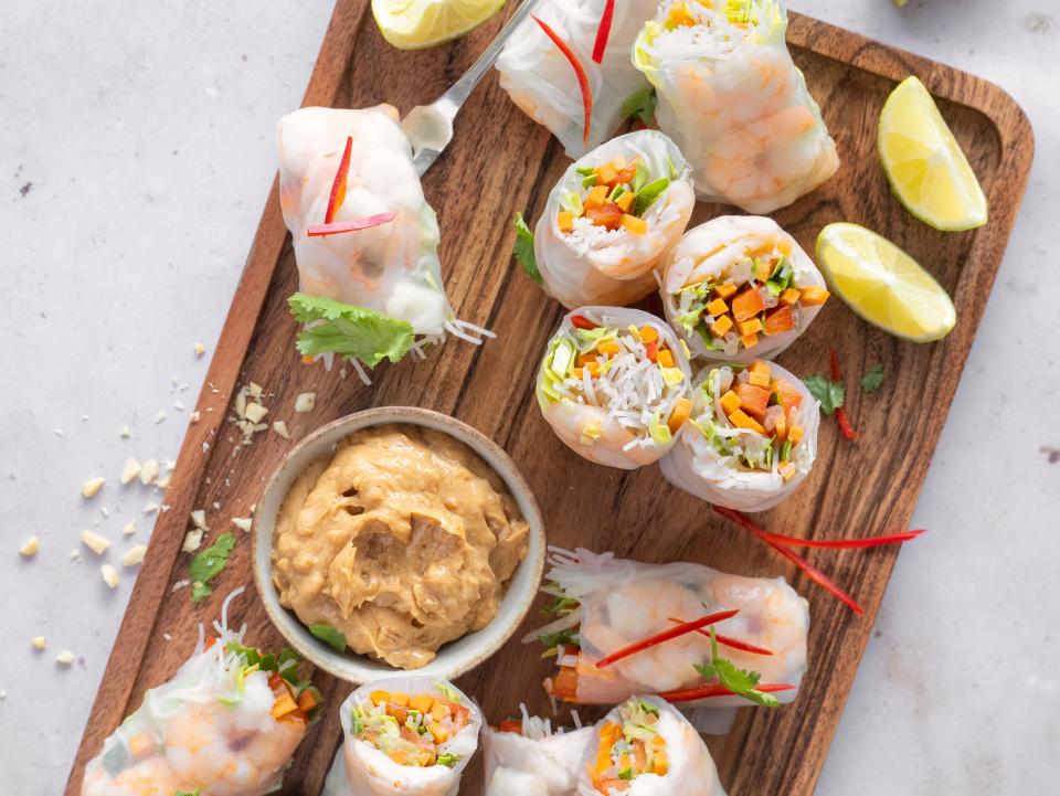 Vietnamese spring rolls