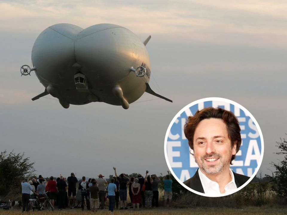 Sergey Brin airship