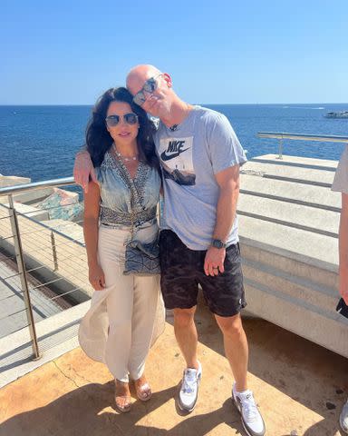 <p>Dan Hurley Instagram</p> Dan Hurley and Andrea Hurley on vacation.