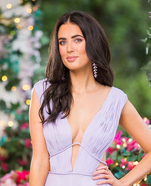 Paige on The Bachelor Australia 2020. Photo: Channel 10.