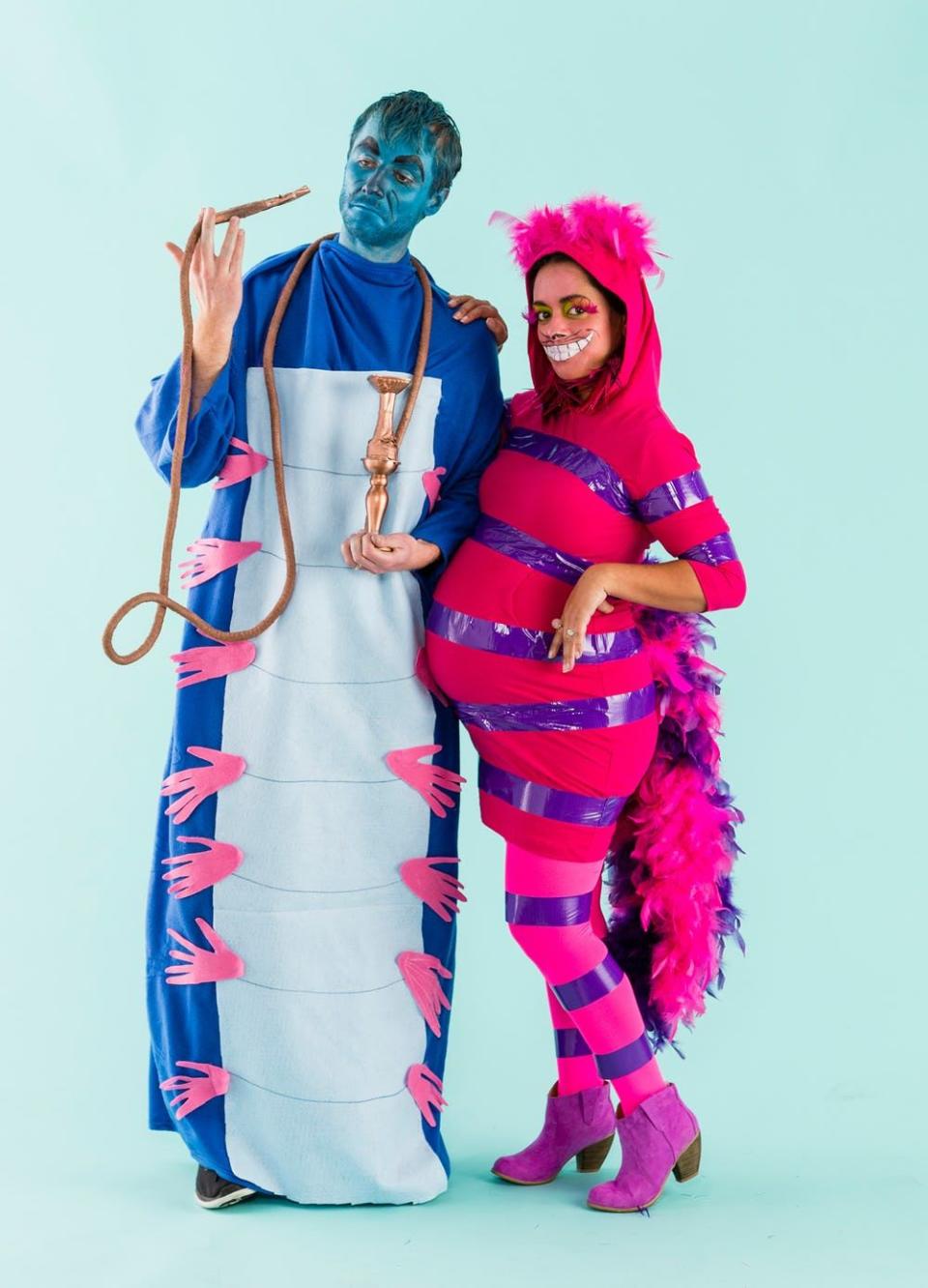 Caterpillar and Cheshire Cat Costumes