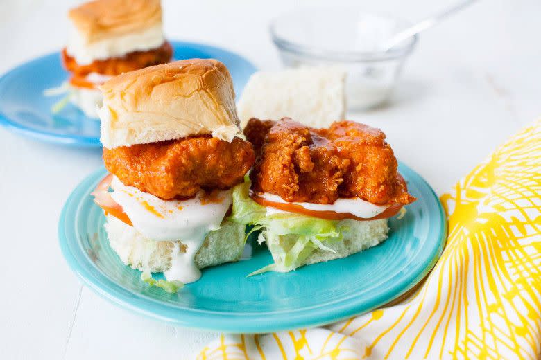 Buffalo Chicken Sliders