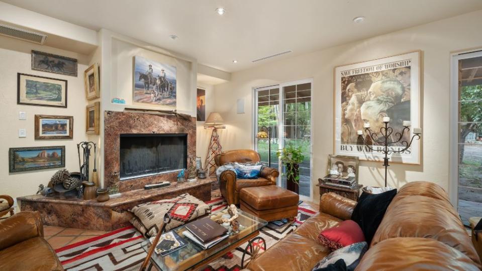 The California ranch of late actress Debbie Reynolds was just listed for .85 million - Credit: David Lalush Photography