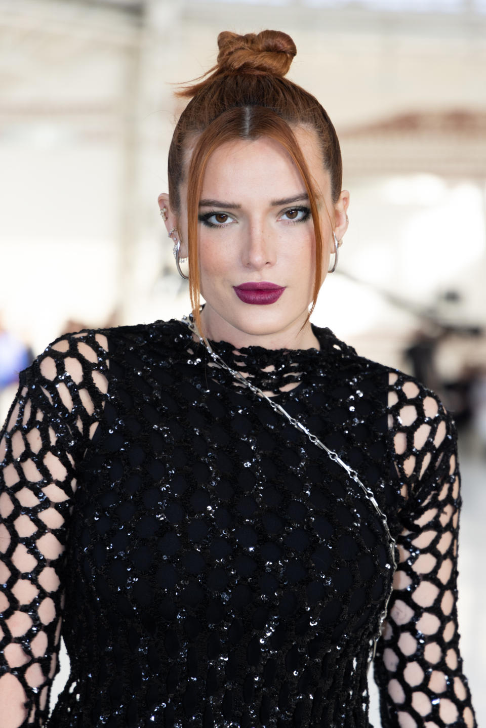 Closeup of Bella Thorne