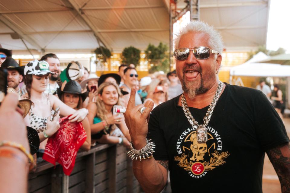 Guy Fieri at 2023's Stagecoach Festival