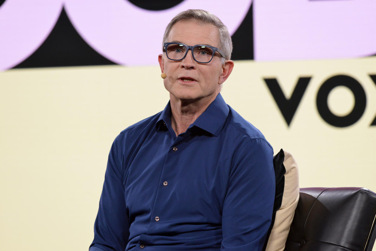 David Baszucki, CEO of Roblox speaks onstage during Vox Media's 2023 Code Conference at The Ritz-Carlton, Laguna Niguel on September 26, 2023 in Dana Point, California. (Photo by Jerod Harris/Getty Images for Vox Media)