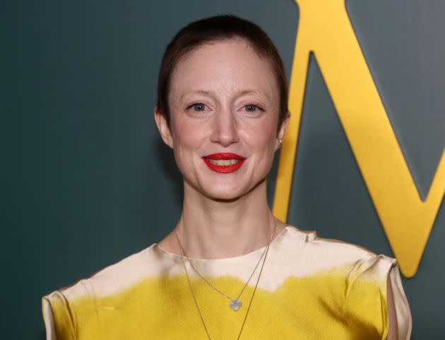 Andrea Riseborough at a screening of Roald Dahl's Matilda The Musical last year.