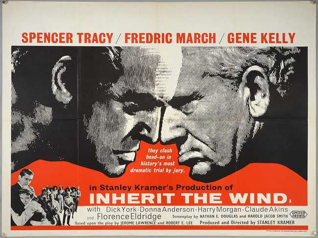 A poster of <i>Inherit the Wind.</i>