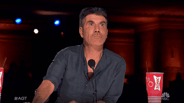 Simon Cowell shocked on "America's Got Talent"