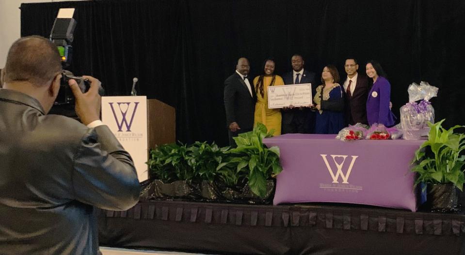 The Wanda & Janice Wilson Foundation gives out scholarships to minority students at its annual charity gala at the Hard Rock Hotel in Daytona Beach in January 2022. The nonprofit will hold its fourth annual gala at the hotel on Saturday, Jan. 20, starting 5 p.m.