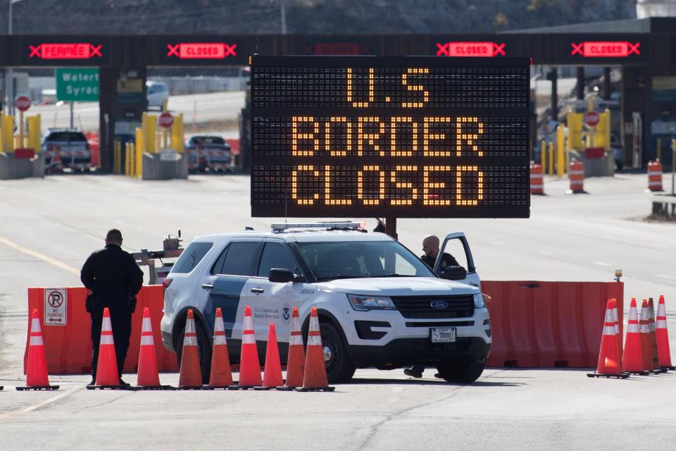 The United States is keeping its borders closed to travelers for the time being.