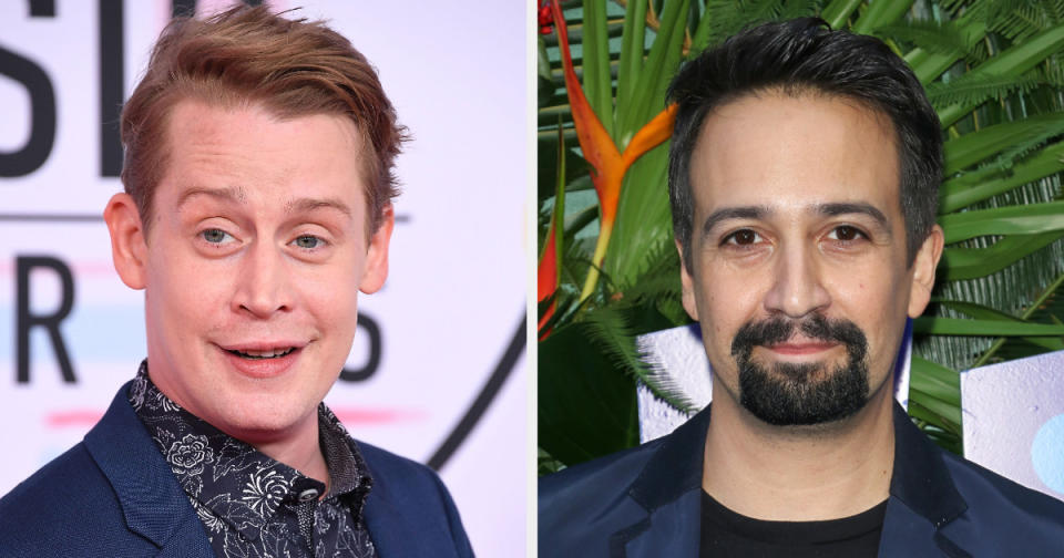 Both of them turn 41 this year. Macaulay was born on Aug. 26, 1980, and Lin-Manuel was born on Jan. 16, 1980. 
