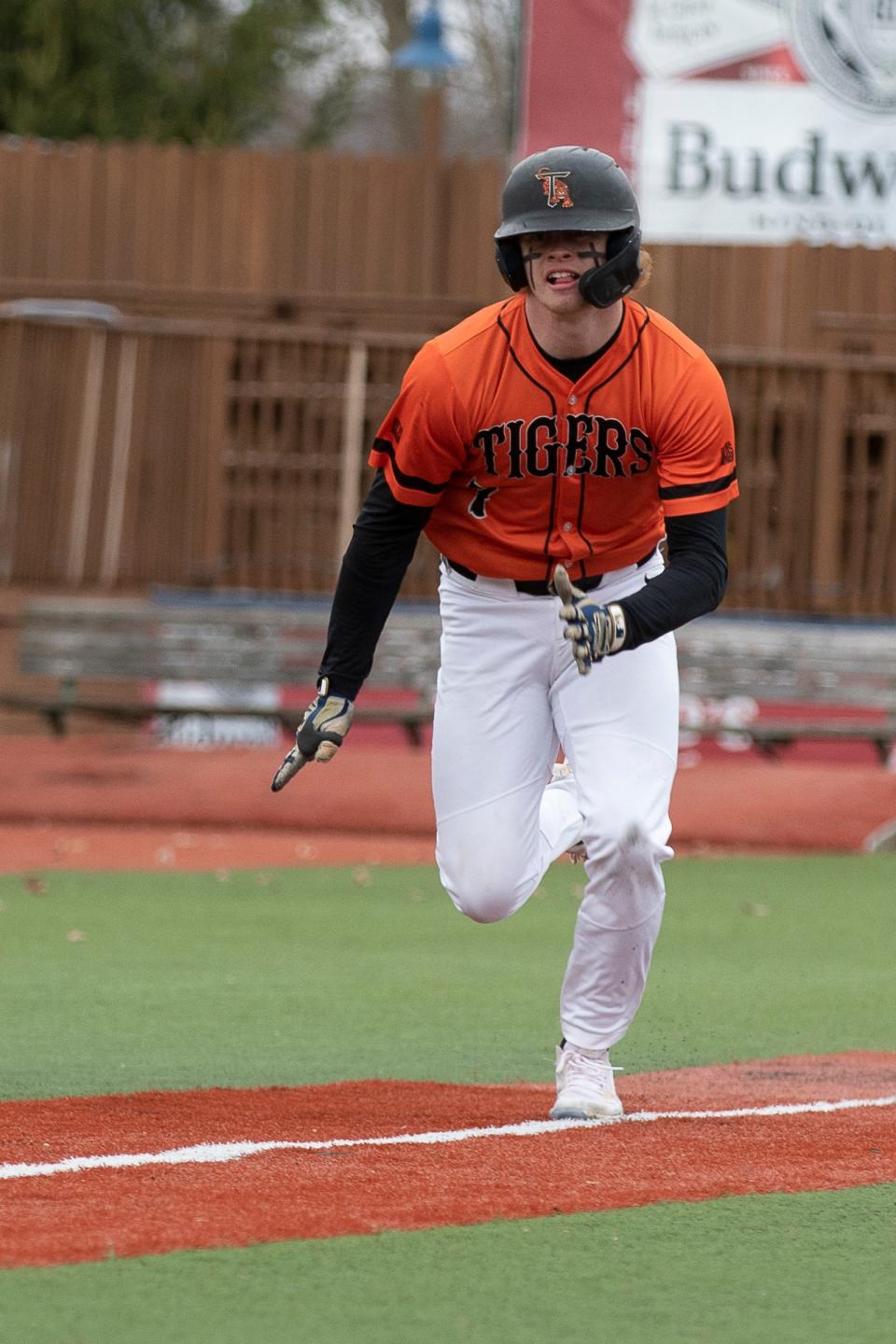 During Waverly's shut out victory over Oak Hill, Alex Hill pitched a no-no in the key SOC II matchup.