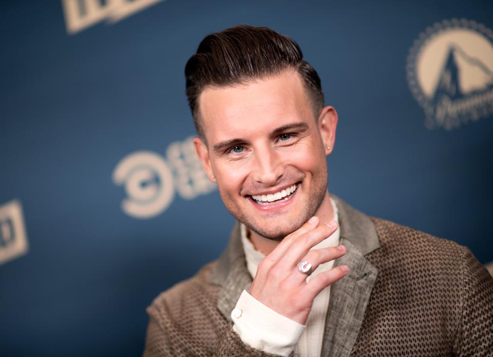US actor Nico Tortorella attends the first Comedy Central, Paramount Network and TV Land Press Day, on May 30, 2019 in Los Angeles, California. (Photo by VALERIE MACON / AFP)        (Photo credit should read VALERIE MACON/AFP via Getty Images)