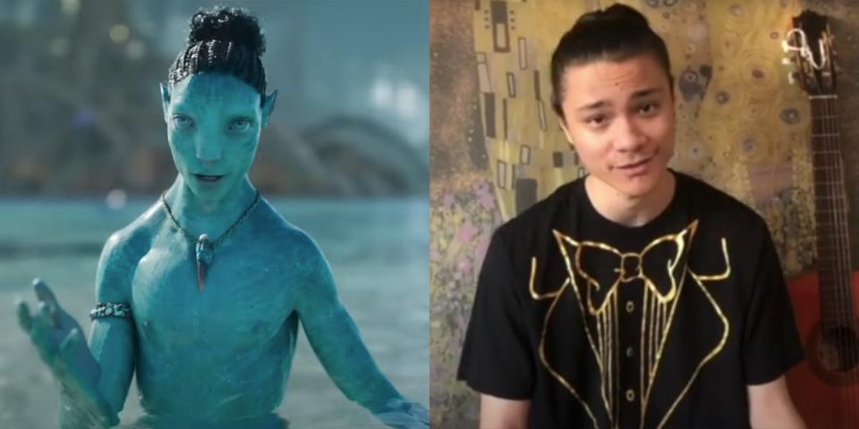 Filip Geljo in "Avatar: The Way of Water."