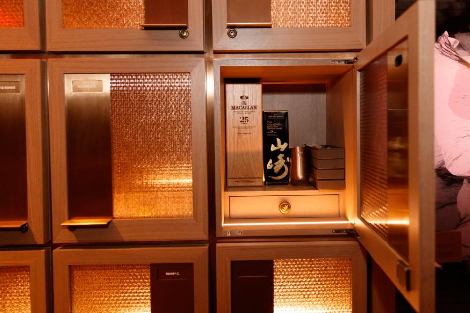 Members use their lockers to store whiskey, cigars and monogrammed silverware. Brian Zak/NY Post