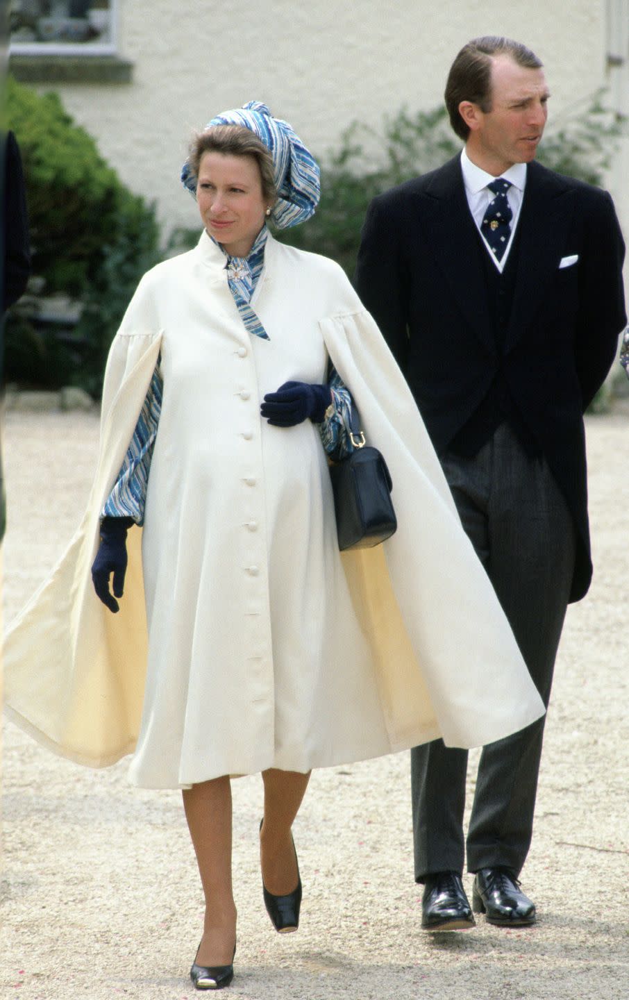 1981: Princess Anne (pregnant with Zara Phillips)