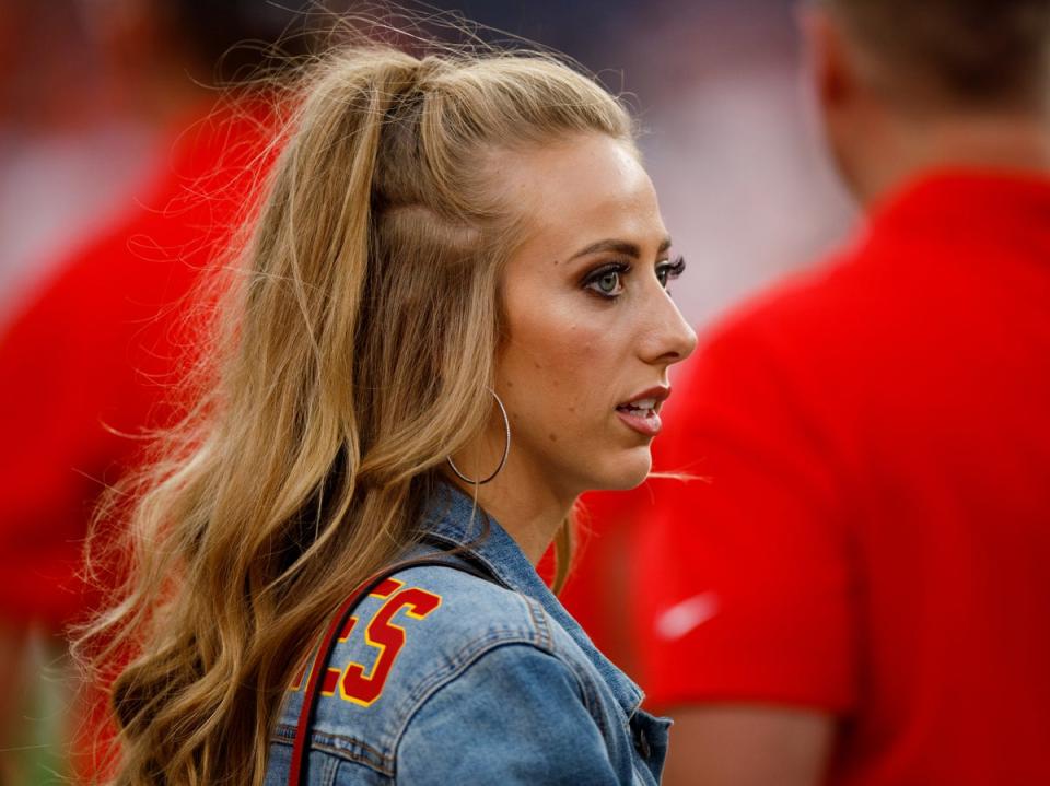 Brittany Matthews at a Kansas City Chiefs game (Getty Images)