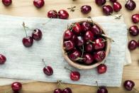 <p>Cherries contain antioxidants like quercetin, which can help promote feelings of calmness. <a href="https://www.goodhousekeeping.com/health/diet-nutrition/g28511617/healthiest-fruits/" rel="nofollow noopener" target="_blank" data-ylk="slk:Eating more fruits;elm:context_link;itc:0;sec:content-canvas" class="link ">Eating more fruits</a> and veggies in general has also been <a href="https://www.ncbi.nlm.nih.gov/pmc/articles/PMC4940663/" rel="nofollow noopener" target="_blank" data-ylk="slk:linked;elm:context_link;itc:0;sec:content-canvas" class="link ">linked</a> to decreased symptoms of <a href="https://www.ncbi.nlm.nih.gov/pmc/articles/PMC6448040/" rel="nofollow noopener" target="_blank" data-ylk="slk:anxiety;elm:context_link;itc:0;sec:content-canvas" class="link ">anxiety</a> and depression and increased happiness levels. <a href="https://www.ncbi.nlm.nih.gov/pubmed/27400354/" rel="nofollow noopener" target="_blank" data-ylk="slk:Some studies;elm:context_link;itc:0;sec:content-canvas" class="link ">Some studies</a> have shown that eating five or more servings per day helps boost your mood, yet according to the <a href="https://www.cdc.gov/media/releases/2017/p1116-fruit-vegetable-consumption.html" rel="nofollow noopener" target="_blank" data-ylk="slk:Centers for Disease Control;elm:context_link;itc:0;sec:content-canvas" class="link ">Centers for Disease Control</a>, only 10% of Americans hit that recommendation.</p>