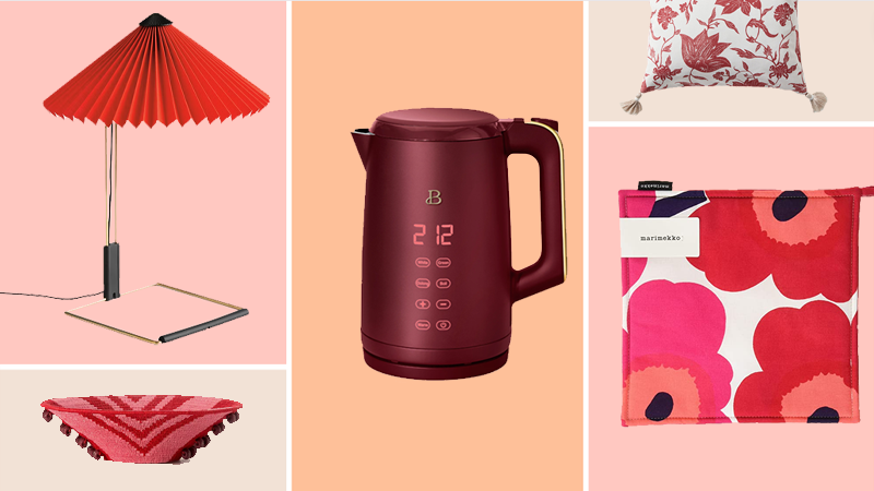 Pantone's color of the year 2023 is here! Shop Viva Magenta goods for the home.