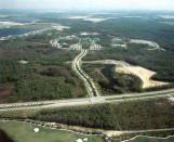 An aerial view of Florida Gulf Coast University