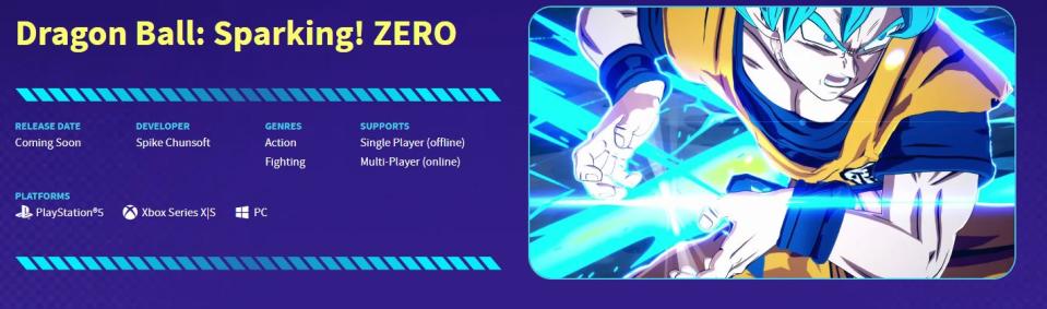 Dragon Ball: Sparking! ZERO será una exclusiva de next-gen y PC