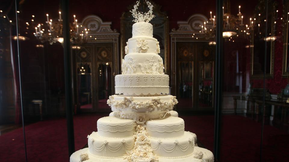 Prince William and Kate Middleton's wedding cake