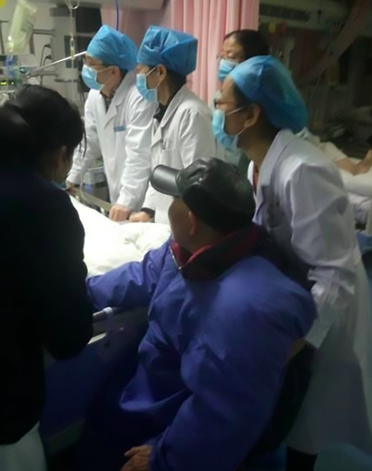 <em>Medics battled for 20 hours to try and save Zhao’s life (AsiaWire)</em>