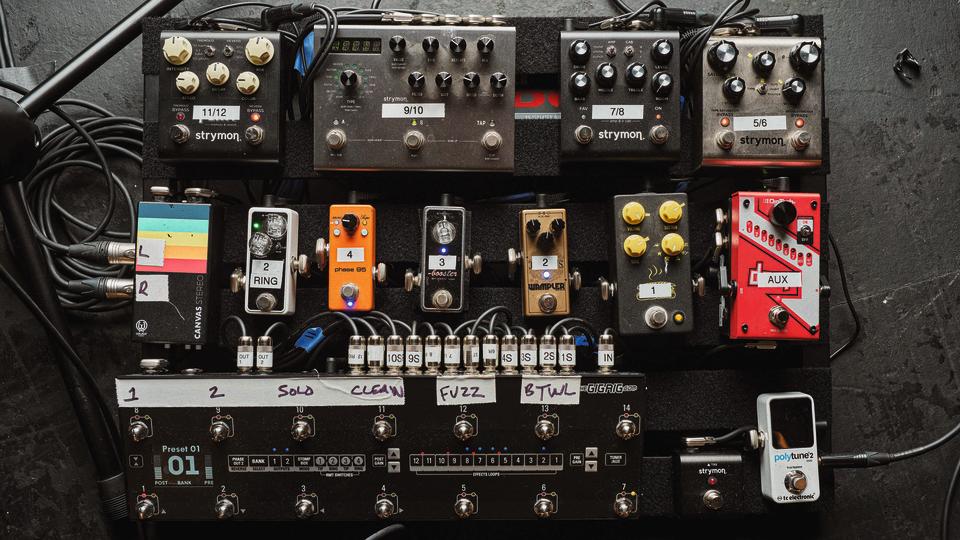 Chris Shiflett pedalboard