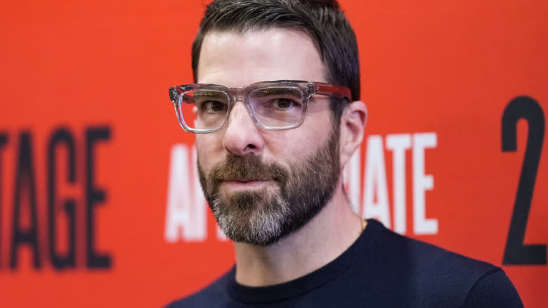 Zachary Quinto on red carpet