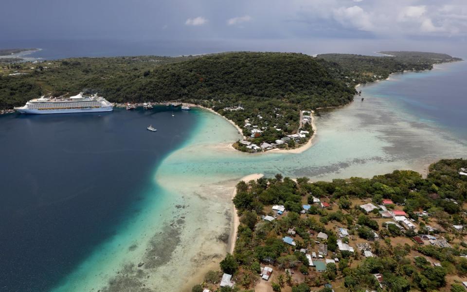 Vanuatu sits on the Pacific “Ring Of Fire” (Getty Images)