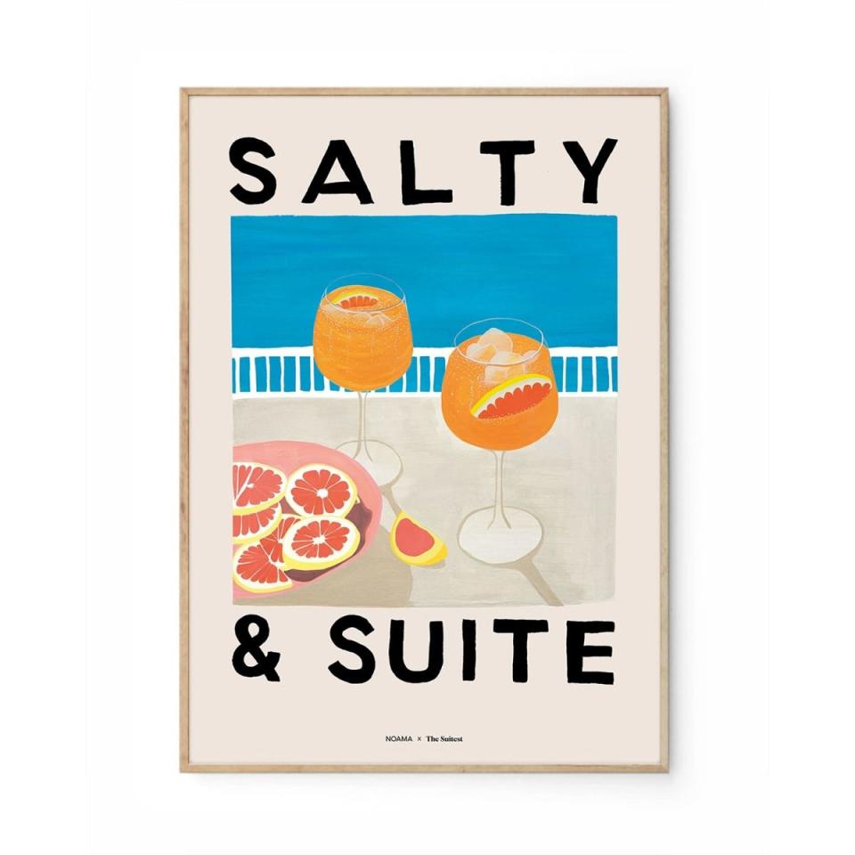 25) Salty & Suite A4 Art Print