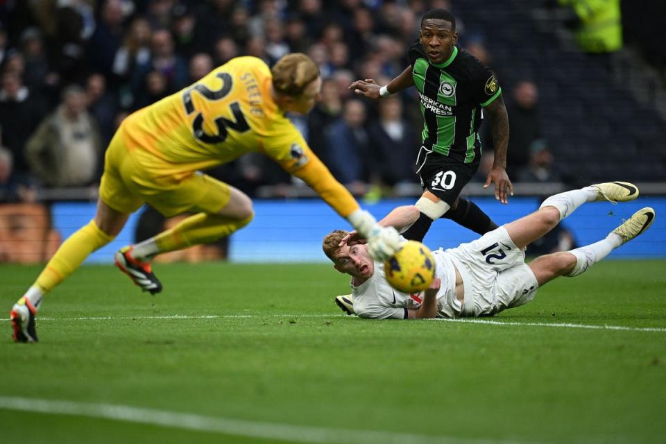 Spurs pushed for an equaliser (AFP via Getty Images)