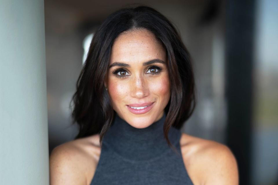 <p>Misan Harriman</p> Meghan Markle stars in a portrait by Misan Harriman released on Feb. 13, 2024