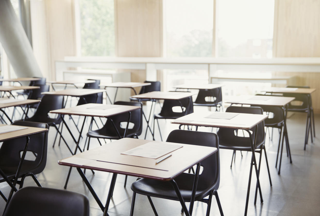 A Texas teacher has been suspended for discussing her sexual orientation in class. (Photo: Getty Images)