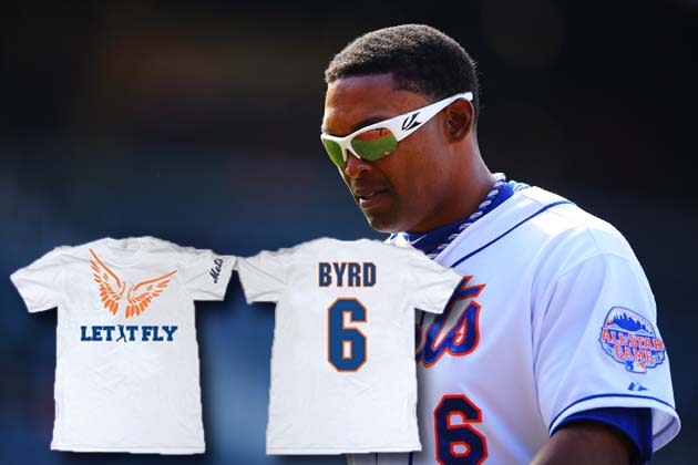 Mets trade Marlon Byrd on Marlon Byrd T-Shirt Night - Los Angeles