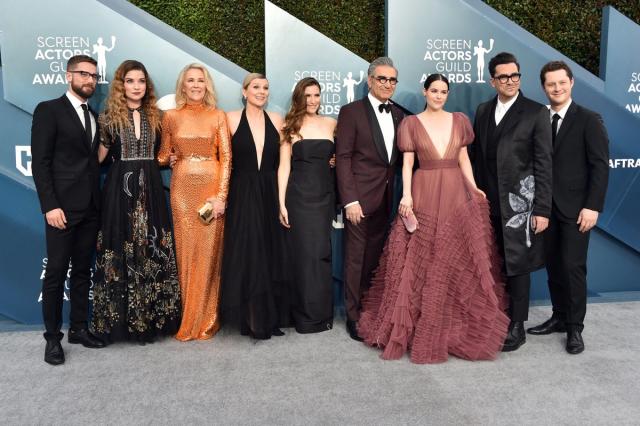 The cast of ‘Schitt’s Creek' (Getty Images for Turner)