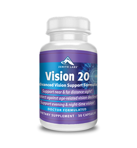 Zenith Lab’s Vision 20 Reviews – Is the best supplement to treat your vision naturally? Find more about ingredients, side effects and capsules much more…