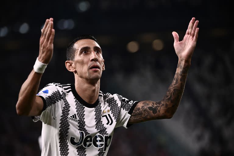 Ángel Di María podría tener minutos este jueves en Juventus