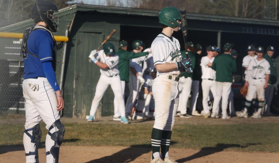 The Dover High School baseball team suffered an opening day loss at home to Merrimack in a Division I battle on Tuesday afternoon.