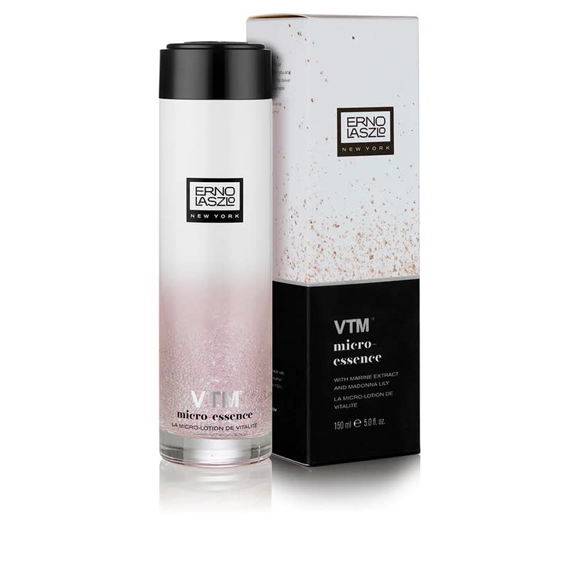 Erno-Laszlo-VTMMicroEssence bottle pink black and white and box