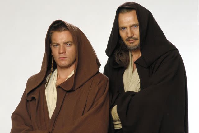 <p>Photo 12/Alamy </p> Ewan McGregor and Liam Neeson for <em>Star Wars: Episode I — The Phantom Menace</em> (1999)